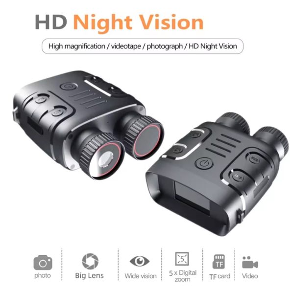 ⁦משקפת ראיית לילה אינפרא-אדום R18 1080P שימוש ביום ובלילה דלק איתן⁩ – תמונה ⁦2⁩