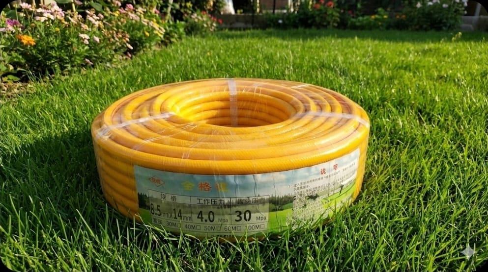 צינור מים וריסוס כולל מתאמים הברגה זכר ונקבה 100 מטר דלק איתן – תמונה 2