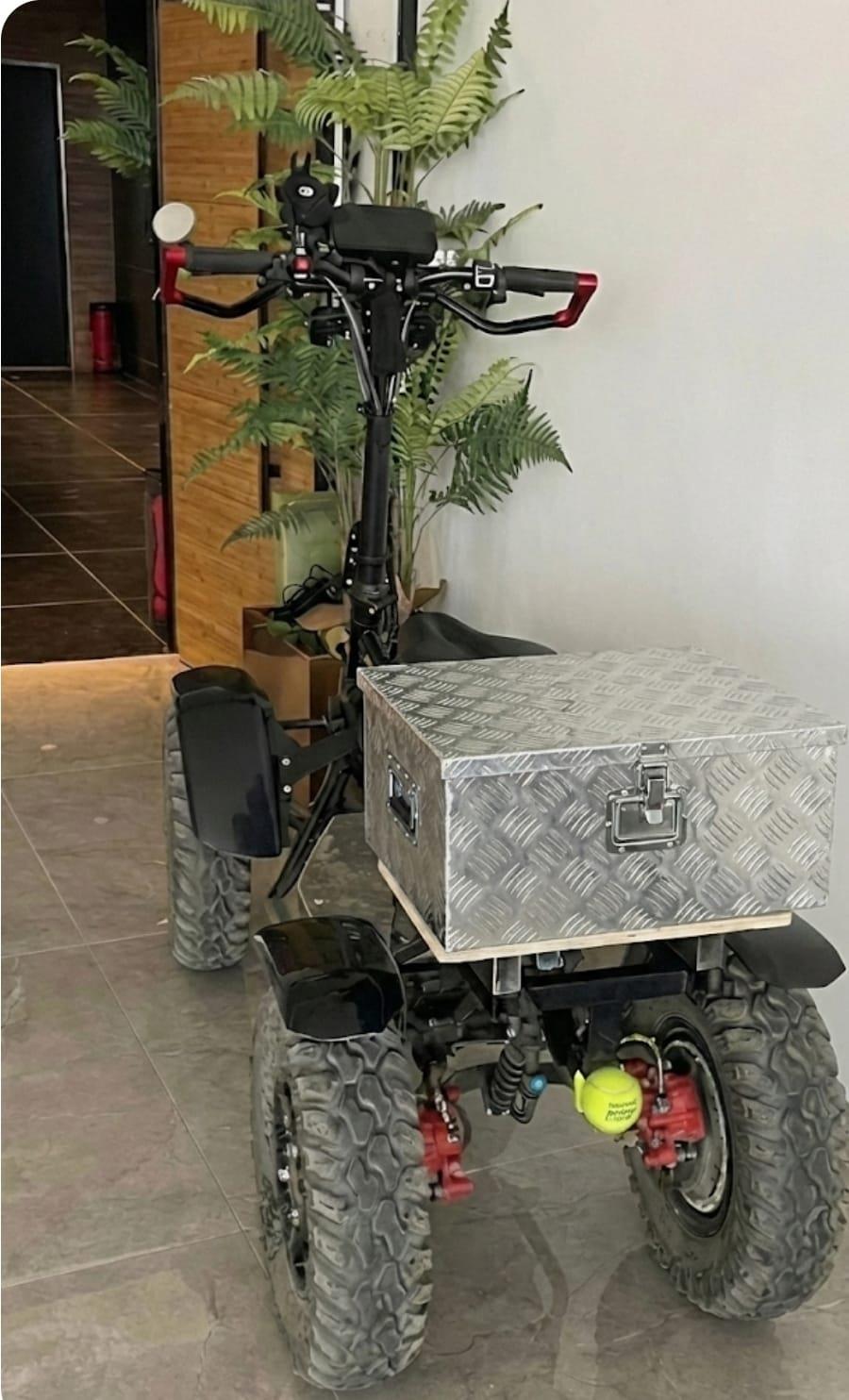 ארגז אלומיניום נפח 55 ליטר דלק איתן – תמונה 2