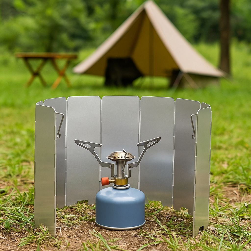 מגן רוח לכירת גז 9 צלעות דלק איתן