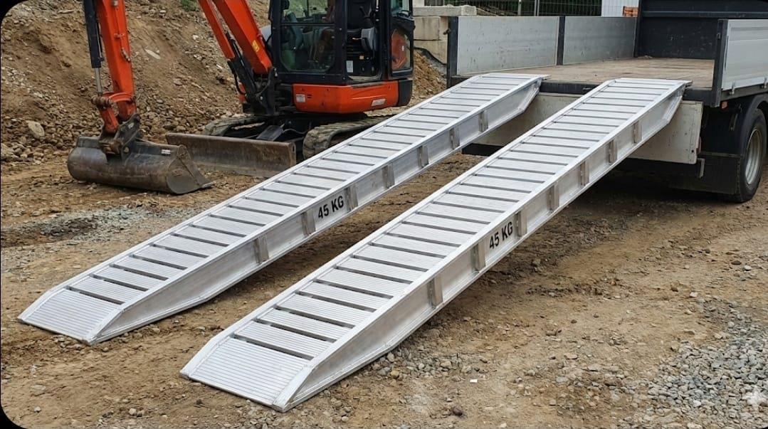 רמפה 4.9 מטר אורך 45 סמ רוחב להעמסה של ציוד טרקטורונים אופנועים RZR ועוד דלק איתן – תמונה 2