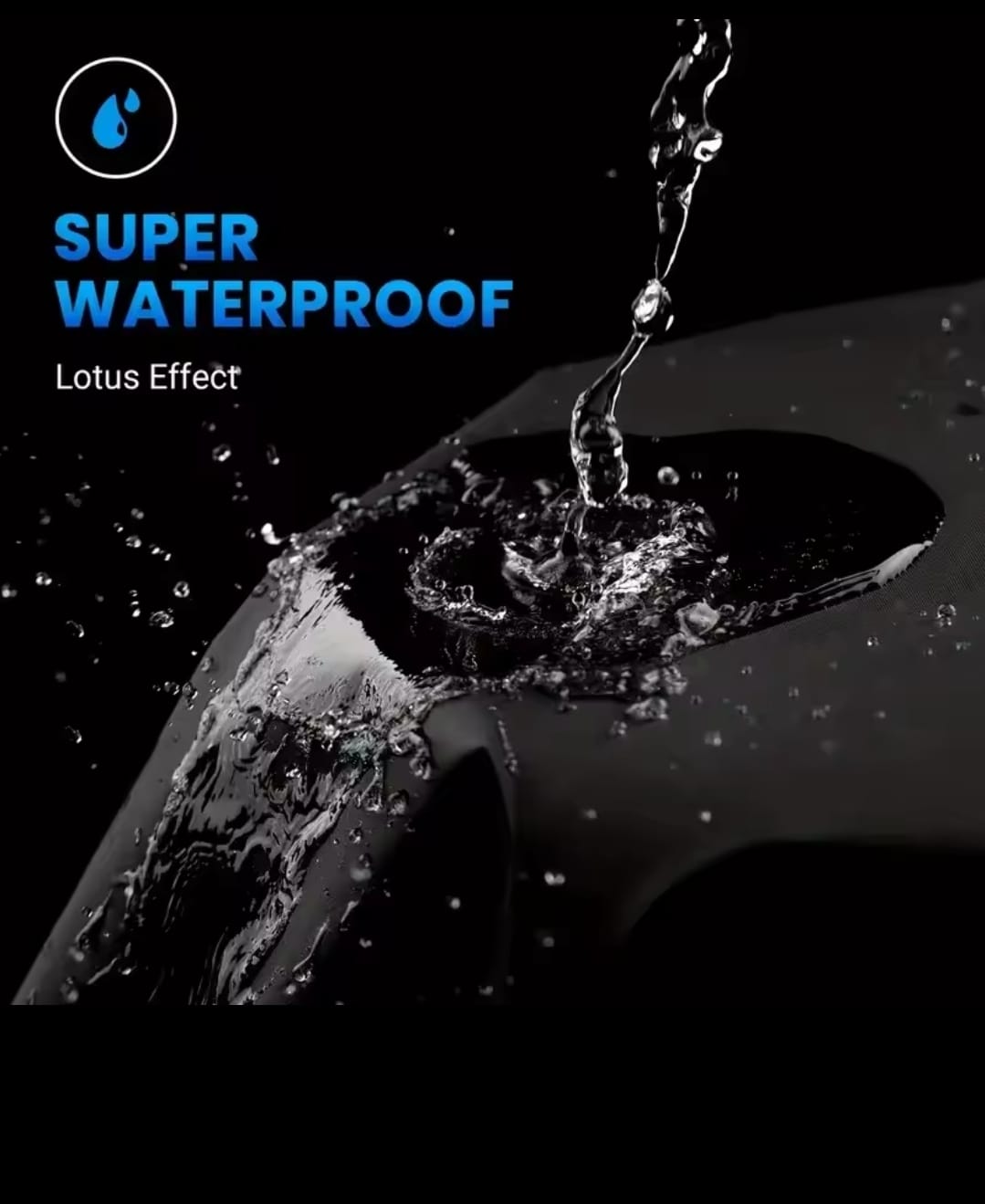 כיסוי בד לאופנוע 3XL דלק איתן – תמונה 2