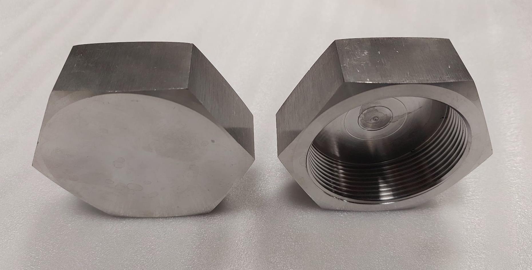 פקק 1 צול נקבה נירוסטה מכסה הברגה BSP עשוי בחריטה דלק איתן