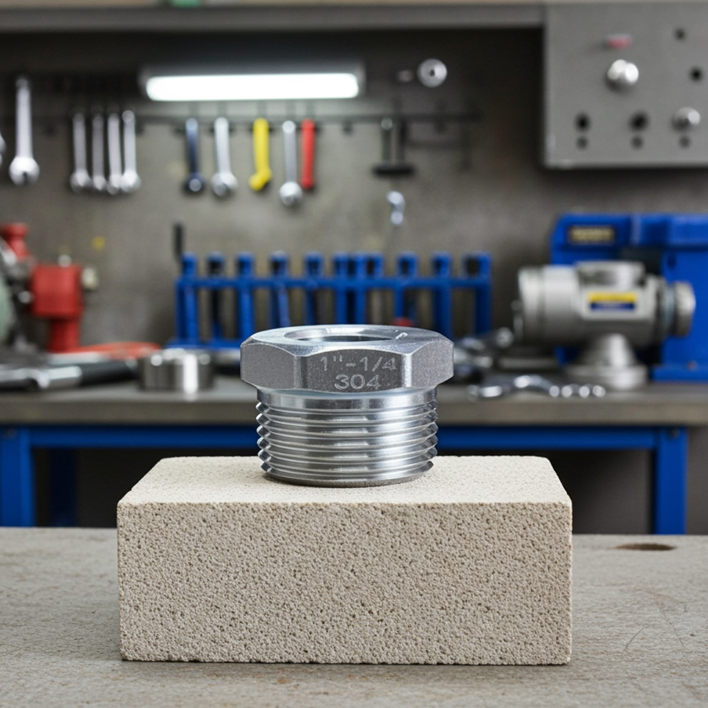 מופה מעבר הברגה נירוסטה אדפטר ADAPTER מ 1' צול למידה 2\1 דלק איתן