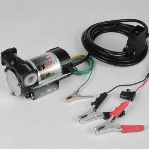 משאבה דלק מוגן פיצוף חשמלית 12 וולט 40 ליטר דקה דלק איתן