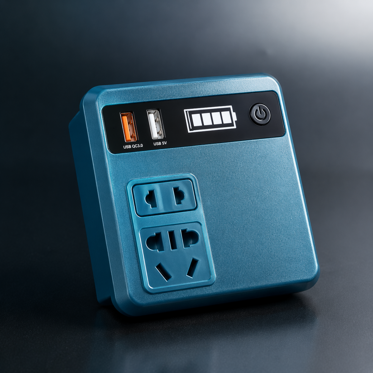 מתאם מסוללה מקיטה ל 220V / USB דלק איתן – תמונה 3